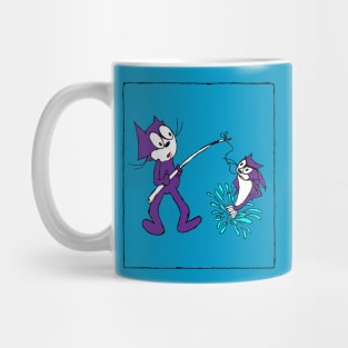 Felix The Cat Catfishing Mug